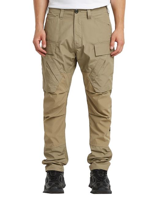 G-Star 3d Regular Tapered Cargo Broek 3.0 in het Natural voor heren