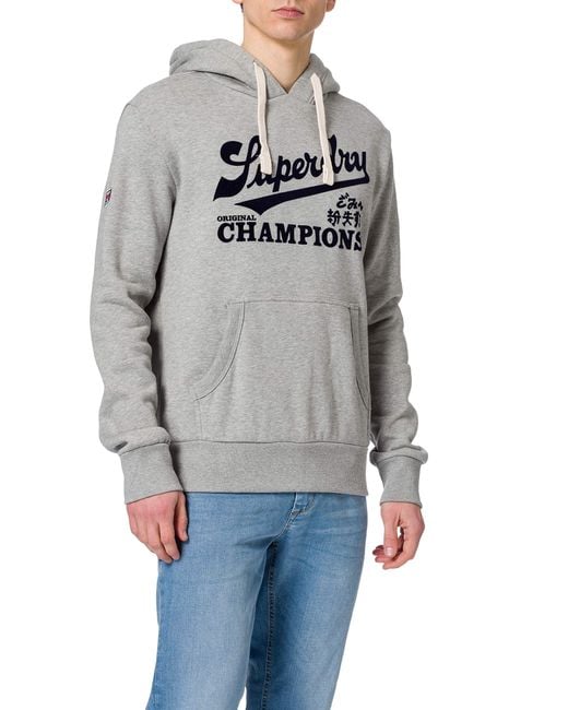Collegiate Graphic Overhead Sudadera con Capucha Superdry de hombre de  color Naranja - 6 % de descuento - Lyst