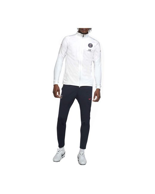 PSG Dry Strk TRK Suit K Tuta da Ginnastica di Nike in White