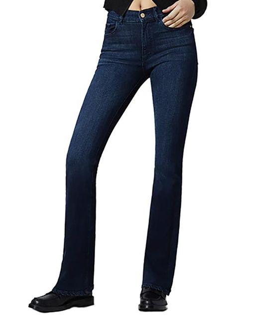 DL1961 Cotton Bridget Boot High Rise Instasculpt 33