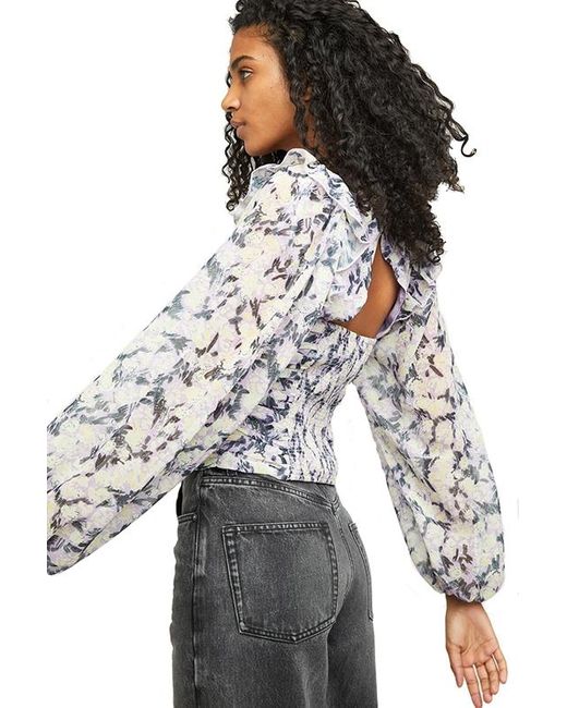 Mabel printed blouse Clearance