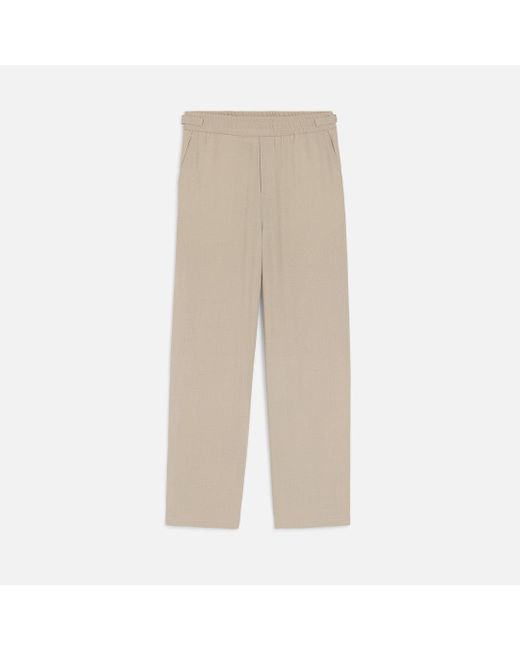 AMI Natural Wool Elasticated Trousers for men