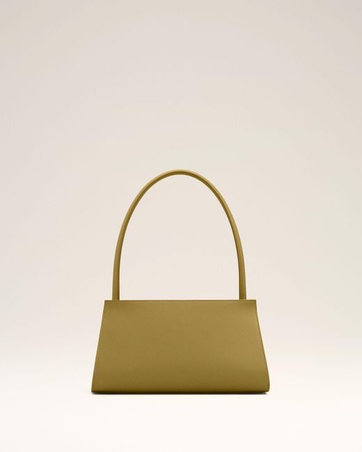 AMI Natural Cow Leather Small Mimi Bag