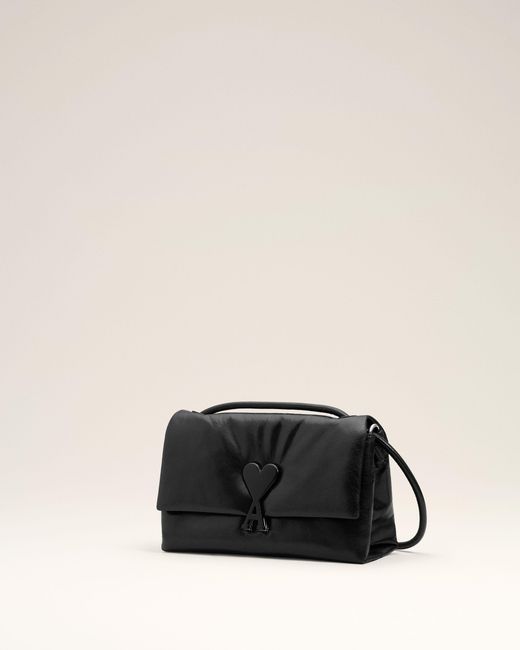 AMI Natural Cowhide Leather Voulez-Vous Bag