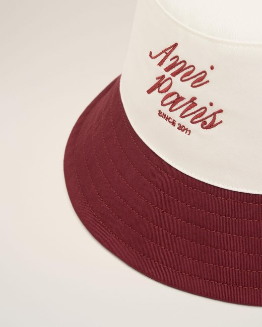 AMI Multicolor And Cotton Hat