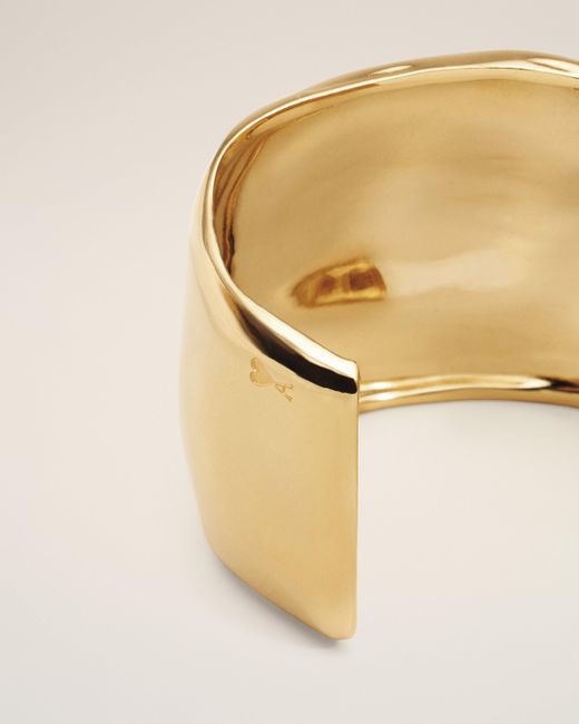 AMI Natural Brass Dune Large Size Cuff