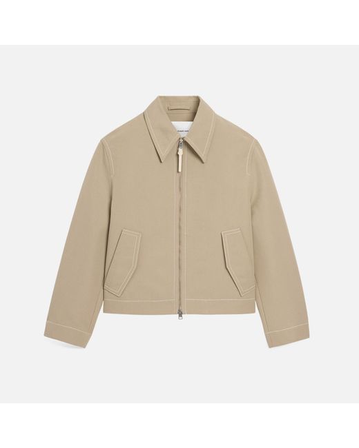 AMI Natural Cotton Utility Jacket for men