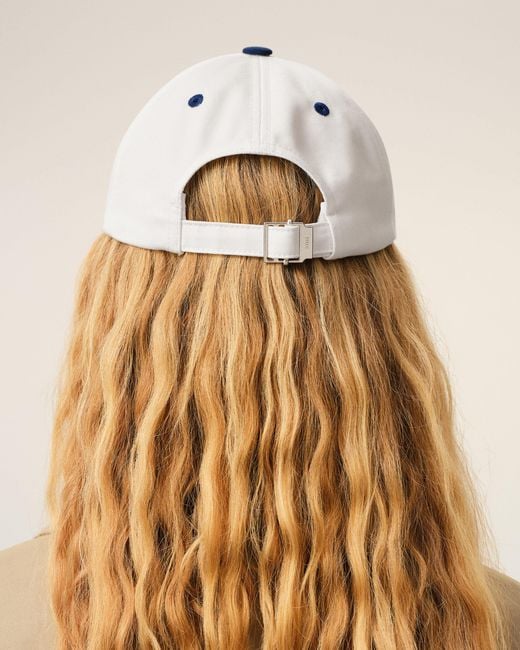 AMI Blue And Bicolor Cotton Cap