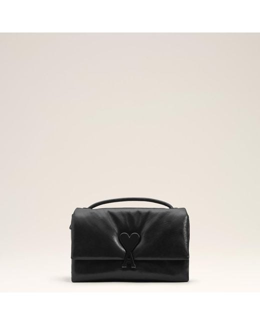 AMI Natural Cowhide Leather Voulez-Vous Bag