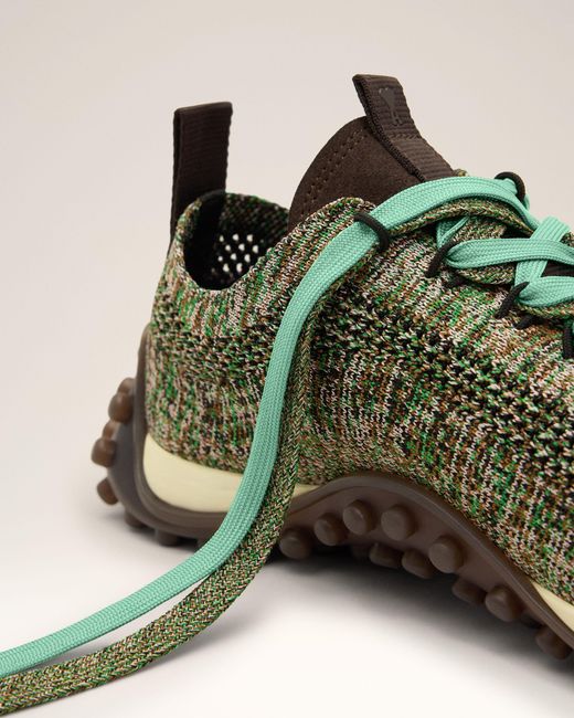 AMI Green Knit Mirage Sneakers