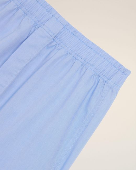 AMI Blue Cotton Ami De Coeur Boxer for men