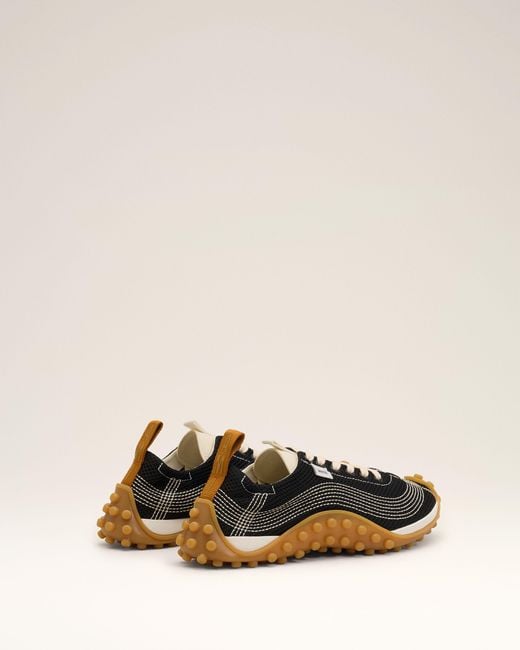 AMI Natural Mesh Mirage Sneakers