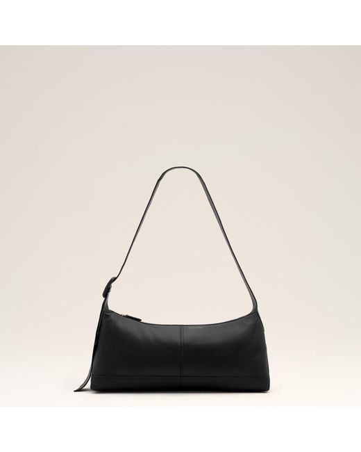 AMI Natural Small Taurillon Leather Etienne Crossbody Bag