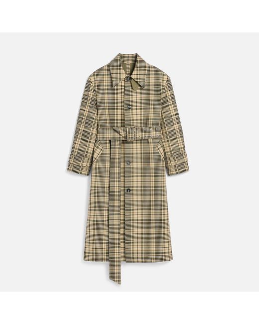 AMI Natural Bounded Belted Mac for men