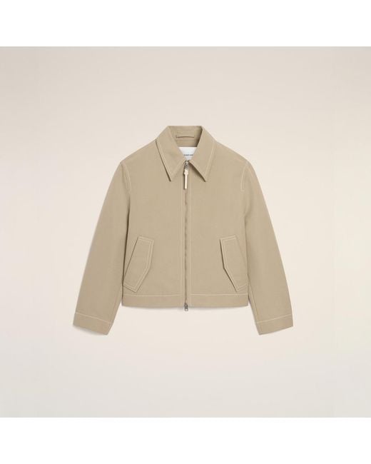 AMI Natural Cotton Utility Jacket for men