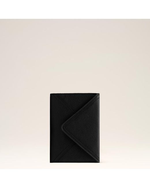 AMI Natural Taurillon Leather Etienne Envelope Passport Holder