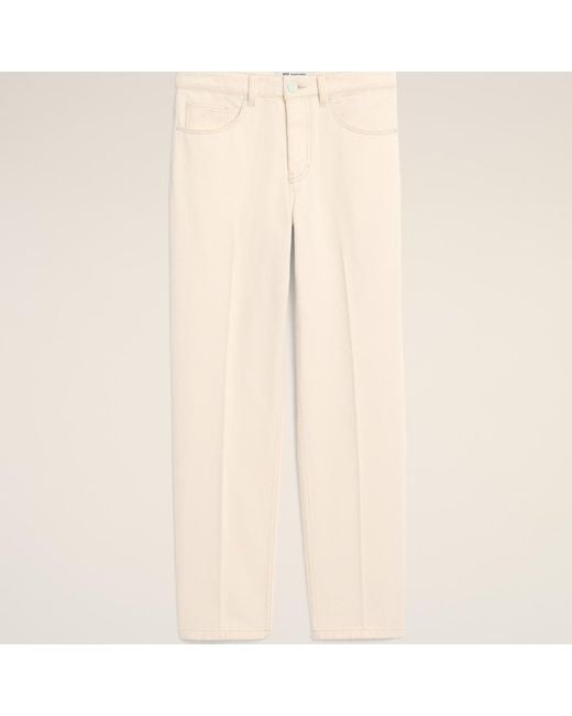 AMI Natural Parisian-Fit Cotton Jeans for men