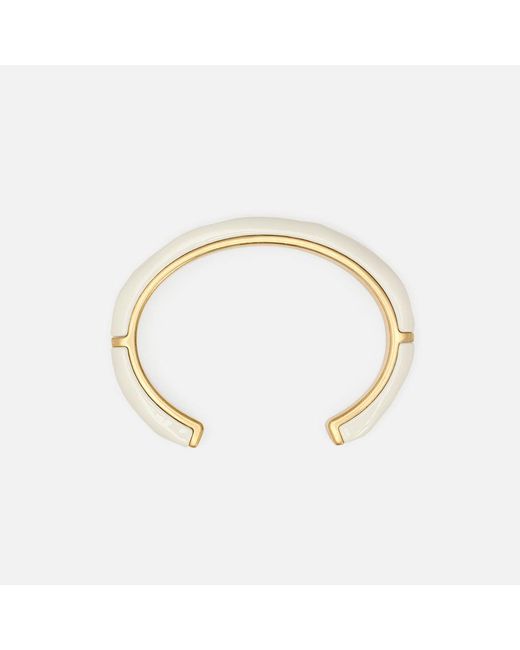 AMI Natural Brass Hammered Lacquered Bracelet