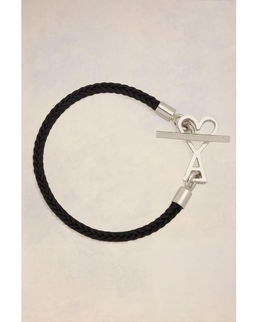 AMI Natural Ami De Coeur Cord Bracelet for men