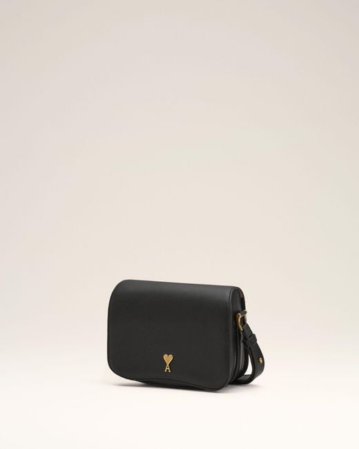 AMI Multicolor Cowhide Leather Paris Paris Bag