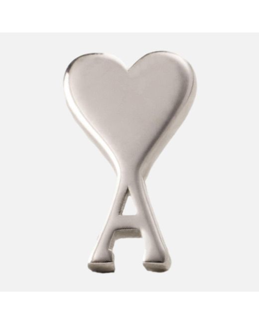 AMI Natural Brass Ami De Coeur Studs
