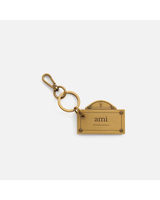 AMI Metallic Street Plate Keyring