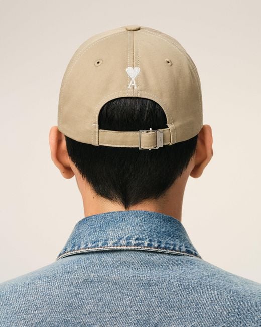 AMI Natural Cotton Back Ami De Coeur Cap