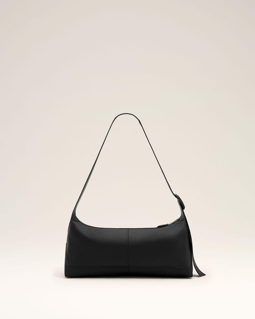 AMI Natural Small Taurillon Leather Etienne Crossbody Bag