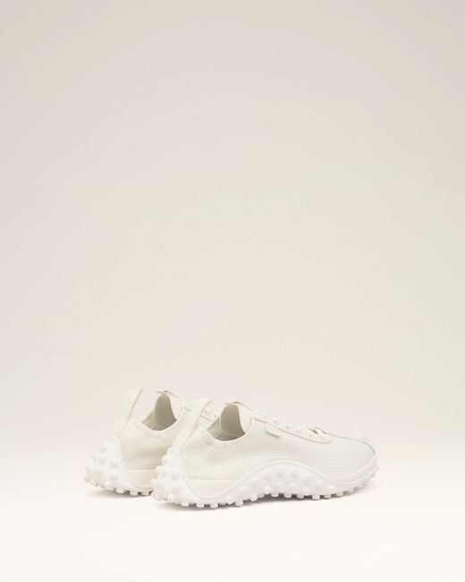 AMI Natural Cow Leather Mirage Sneakers