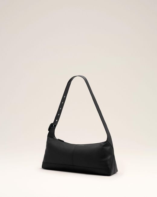 AMI Natural Small Taurillon Leather Etienne Crossbody Bag