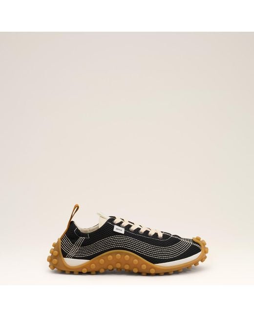 AMI Natural Mesh Mirage Sneakers