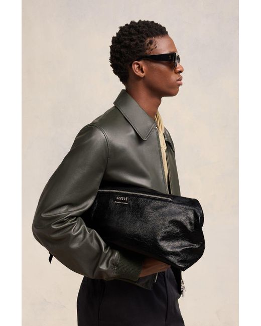 Maxi grocery bag AMI pour homme en coloris Black