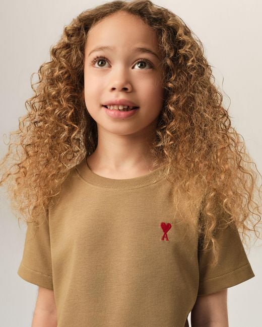 AMI Natural Cotton Ami De Coeur T-Shirt