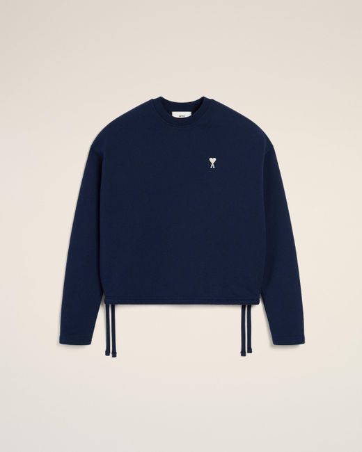 ★AMI PARIS★Blue Cotton Ami de coeur Sweatshirt★ 19594506_43857759_600.jpg