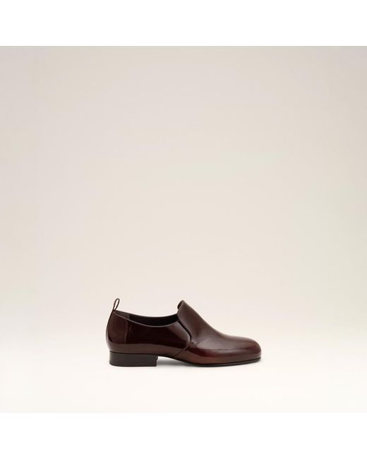 AMI Natural Flat Cow Leather Shoes