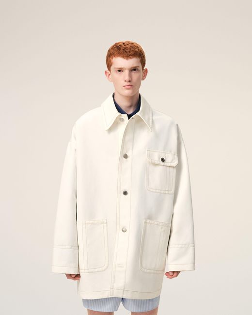 AMI Natural Cotton Worker Jacket