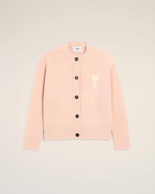 AMI Natural Alpaca Ami De Coeur Cardigan