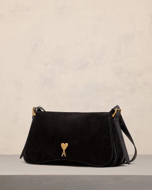 AMI Black Paname Paname Bag