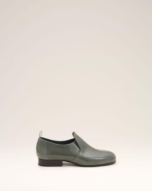 AMI Natural Flat Cow Leather Shoes