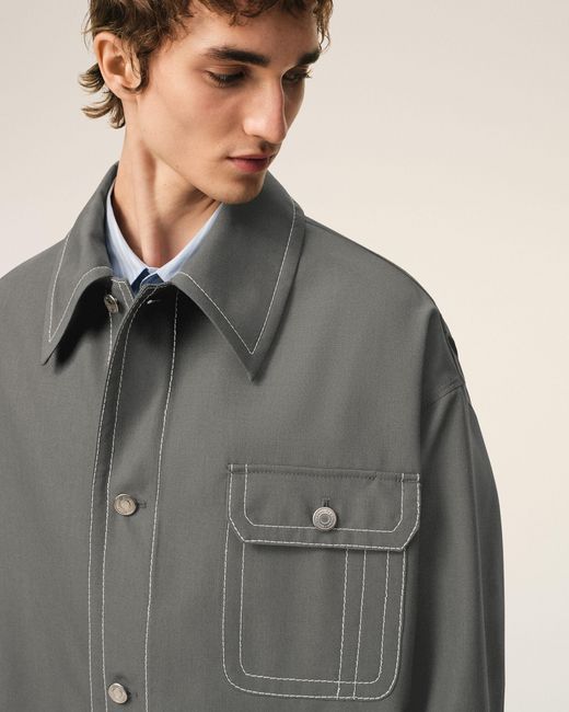 Light Jackets AMI en coloris Gray