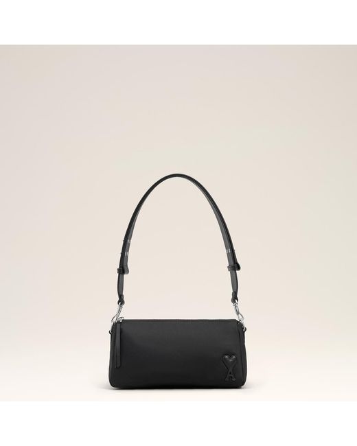AMI Natural Nylon Marcel Bag