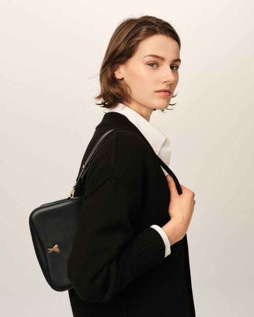 AMI Multicolor Cowhide Leather Paris Paris Bag
