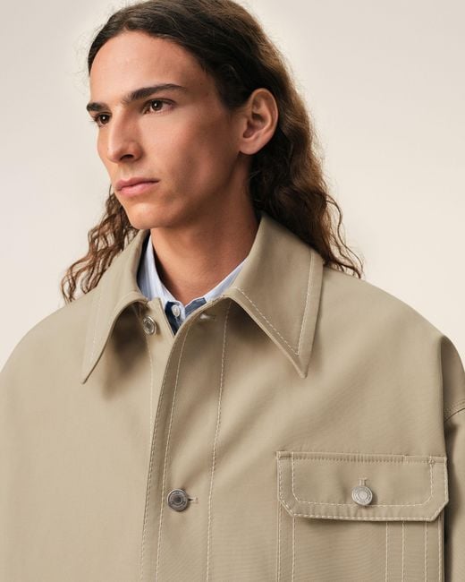 AMI Natural Cotton Worker Jacket