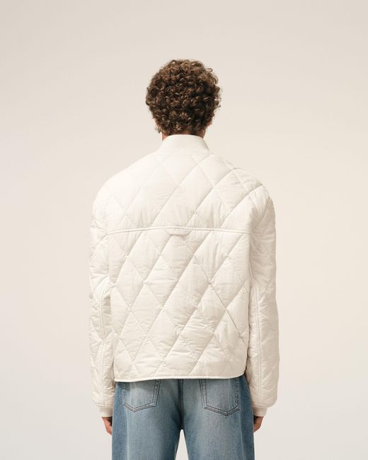 AMI Natural Nylon Padded Jacket