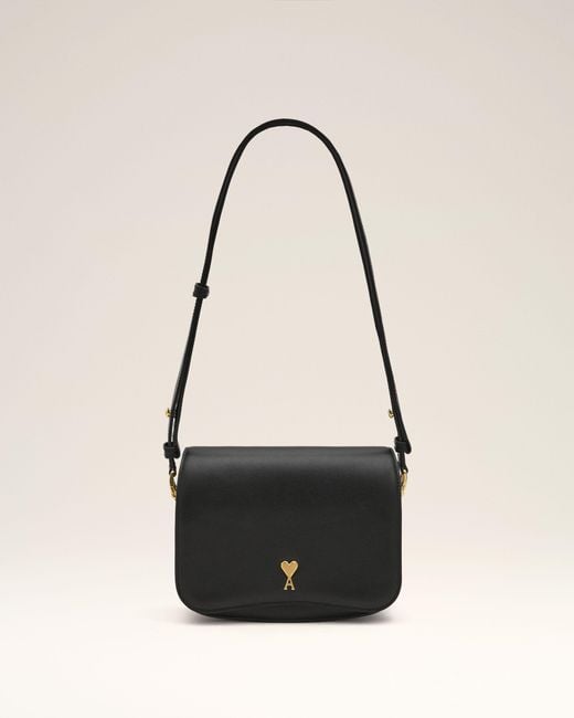 AMI Multicolor Cowhide Leather Paris Paris Bag