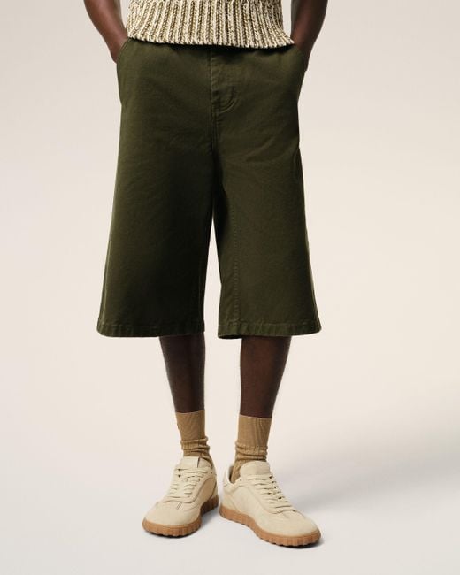 Baskets Step Basses Jaunes En Cuir AMI en coloris Natural