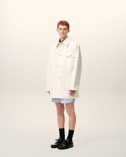AMI Natural Cotton Worker Jacket