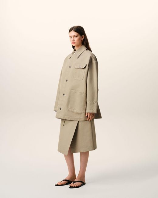 AMI Natural Cotton Worker Jacket