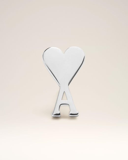 AMI Natural Brass Ami De Coeur Studs