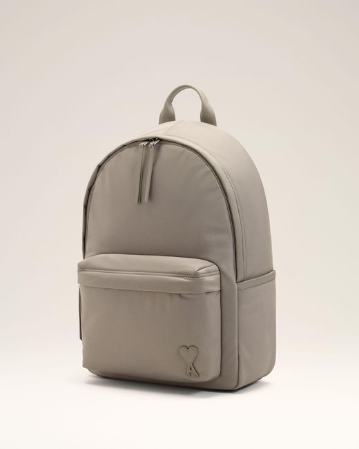AMI Natural Nylon Marcel Backpack
